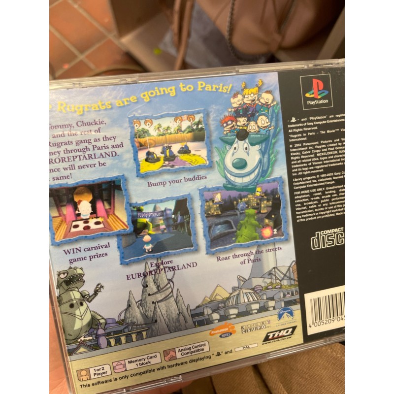 Rugrats in Paris: The Movie  Playstation 1 PS1