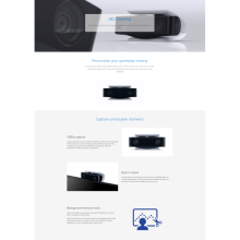 Sony PlayStation HD kamera (PS5) (streaminimui)