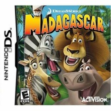 Madagascar Nintendo DS - tik kortelė