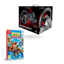 Kyzar vairas su pedalais Nintendo Switch/PC + Crash Team Racing