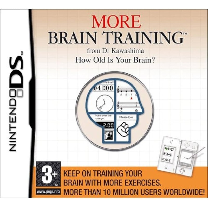 More Brain Training Genuine Nintendo Ds