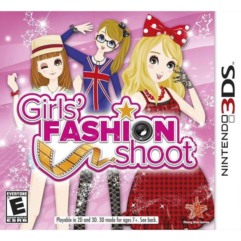 Girls' Fashion Shoot Nintendo 3DS (Tik žaidimo kortelė)