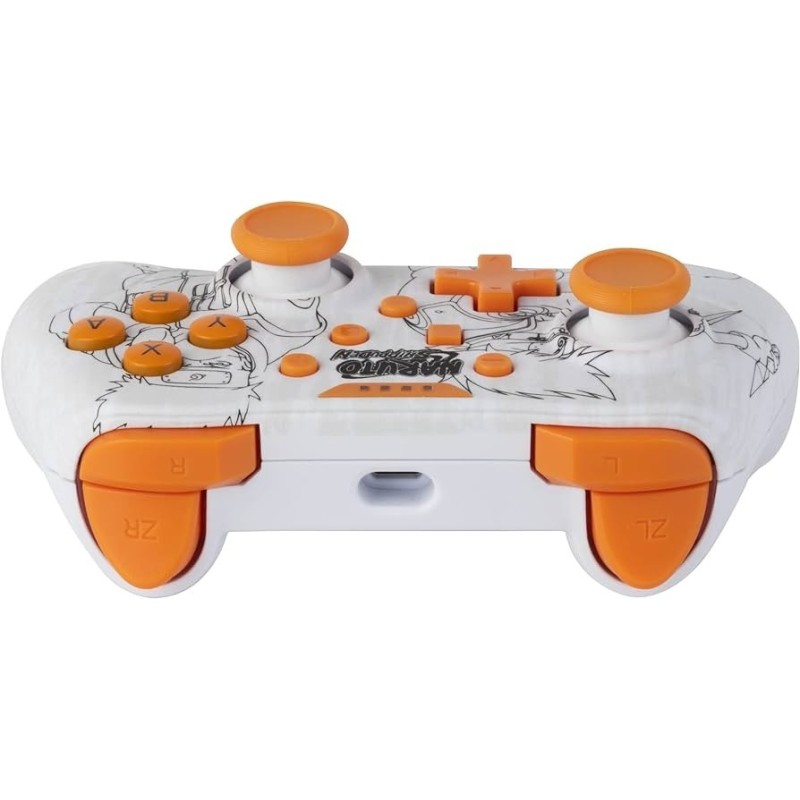 Konix Naruto Switch Wired Controller, laidinis pultelis, baltas
