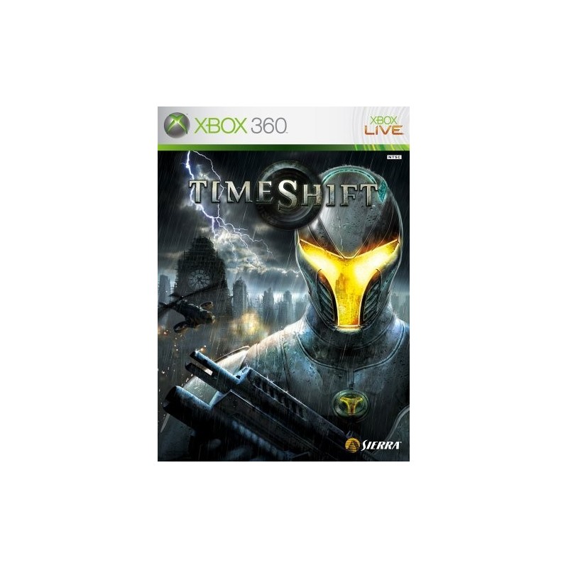 Timeshift Xbox 360 Šviestu viršeliu