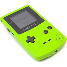 Game Boy Color - Kiwi, rankinė konsolė, retro + The Legend of Zelda Oracle of Seasons