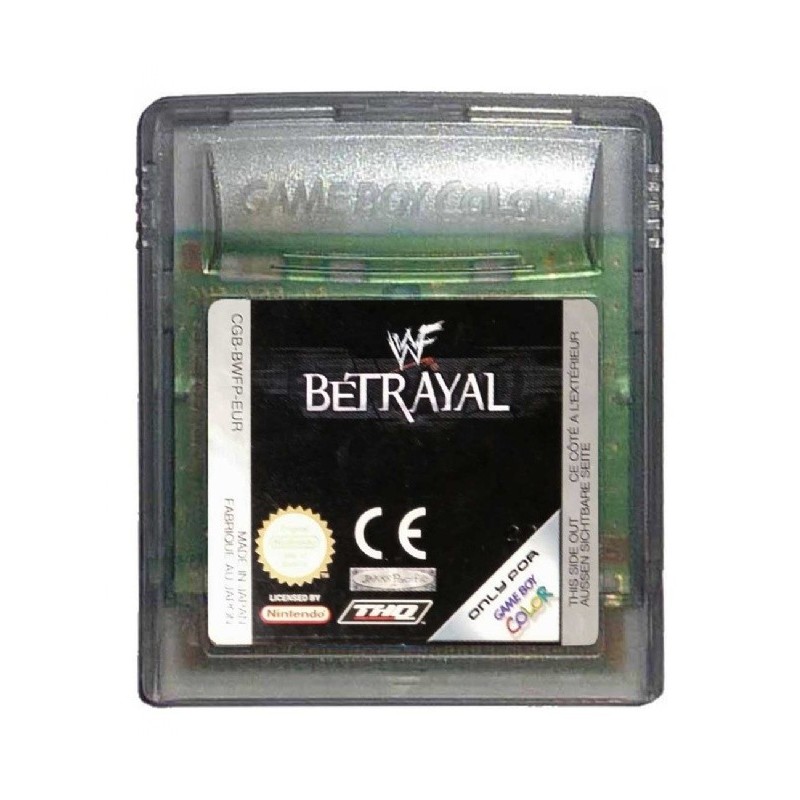 WWF Betrayal Nintendo GameBoy Color