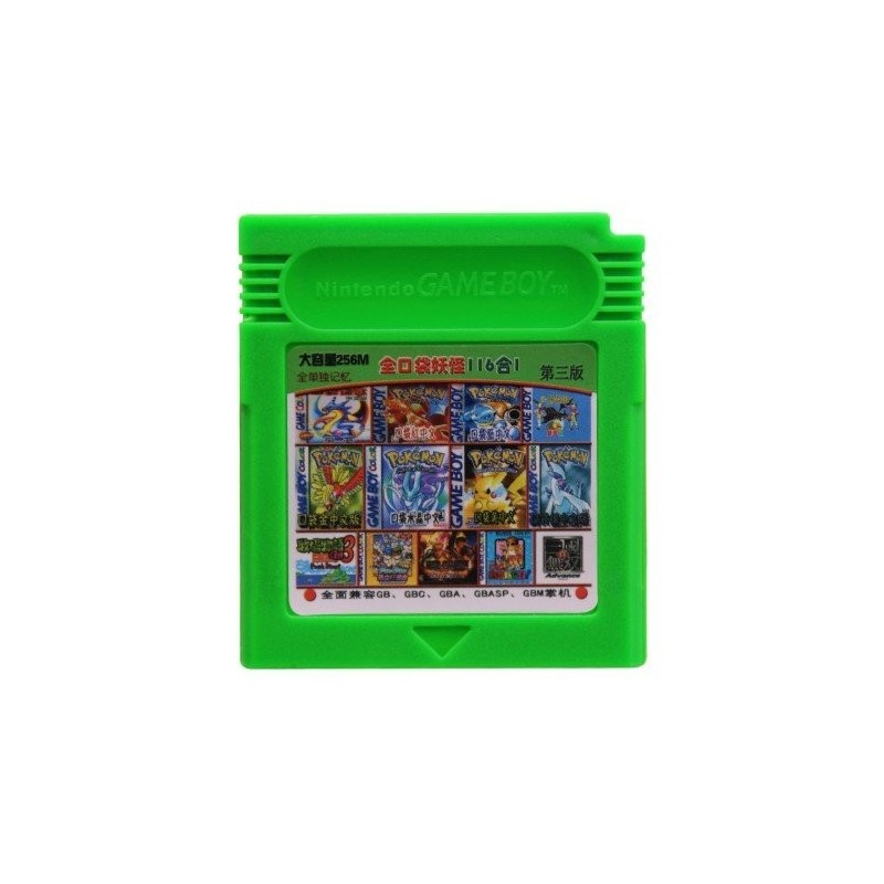 116 In 1 Game Boy Color (Pokemon...)