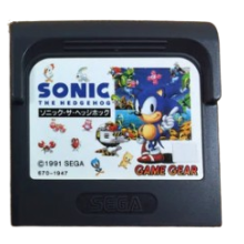 Sonic The Hedgehog Sega Game Gear