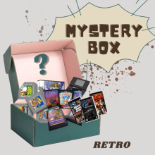 Staigmenų dėžutė Mystery Box! Retro kolekcinis rinkinys