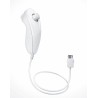 Nunckuck Controller Remote pultelis Nintendo Wii WiiU Baltas Naudotas
