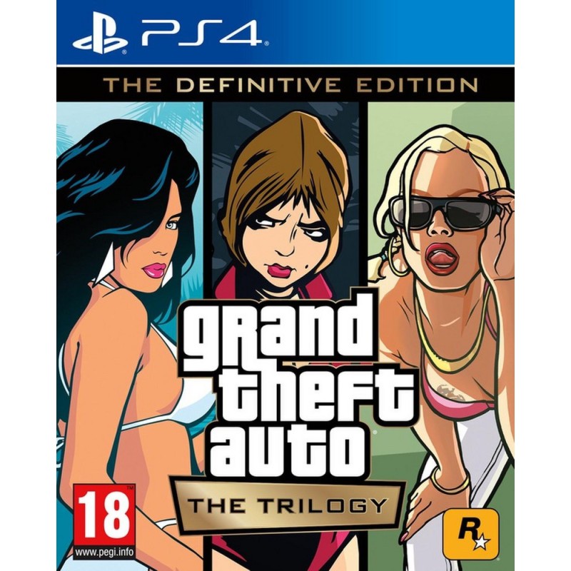 Grand Theft Auto The Trilogy - The Definitive Edition PS4