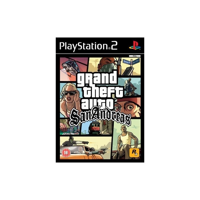 Grand Theft Auto San Andreas PS2