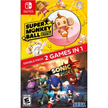 Sonic Forces + Super Monkey Ball: Banana Blitz HD Double Pack - Nintendo Switch