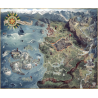 The Witcher 3 Wild Hunt Map Žaidimo žemėlapis