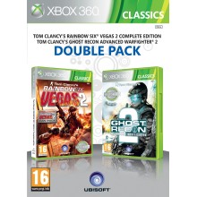Tom Clancy's Double Pack - Rainbow Six Vegas 2 and Ghost Recon Advanced Warfighter 2 Xbox 360
