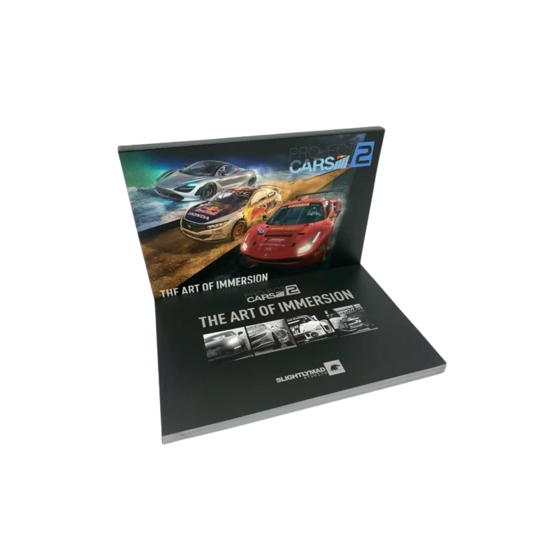 Project Cars 2 Collectors Edition 200 Pages Artbook The Art of Immersion / kolekcinė knyga