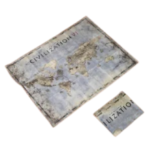 Sid Meier's Civilization VI Cloth Map + PC Box / Kolekcinė žaidimo dėžutė + medžiaginis žemėlapis