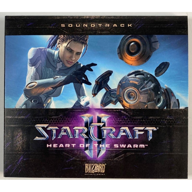 Starcraft II Heart of the Swarm Soundtrack CD