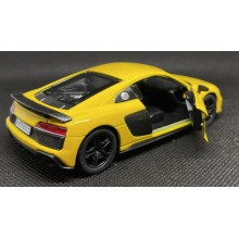 Audi R8 Coupe, 1/38 mastelis (4 spalvos) KINSMART automobilis 2020