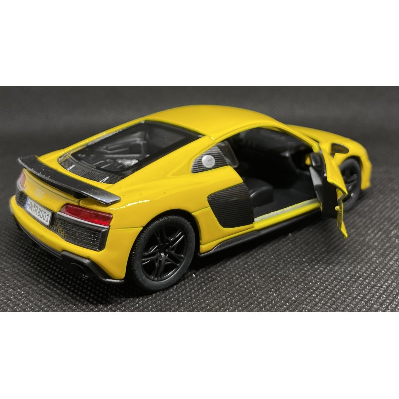Audi R8 Coupe, 1/38 mastelis (4 spalvos) KINSMART automobilis 2020