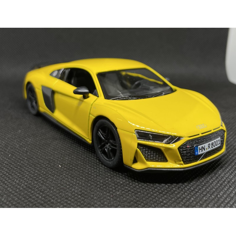 Audi R8 Coupe, 1/38 mastelis (4 spalvos) KINSMART automobilis 2020
