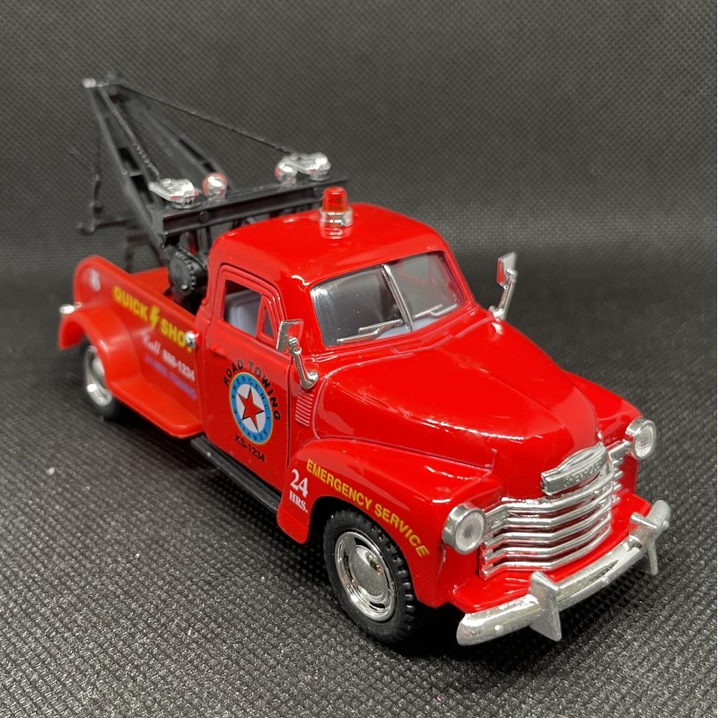 Chrevrolet 3100 Wrecker, 1/38 mastelis (3 spalvos) KINSMART automobilis 1953
