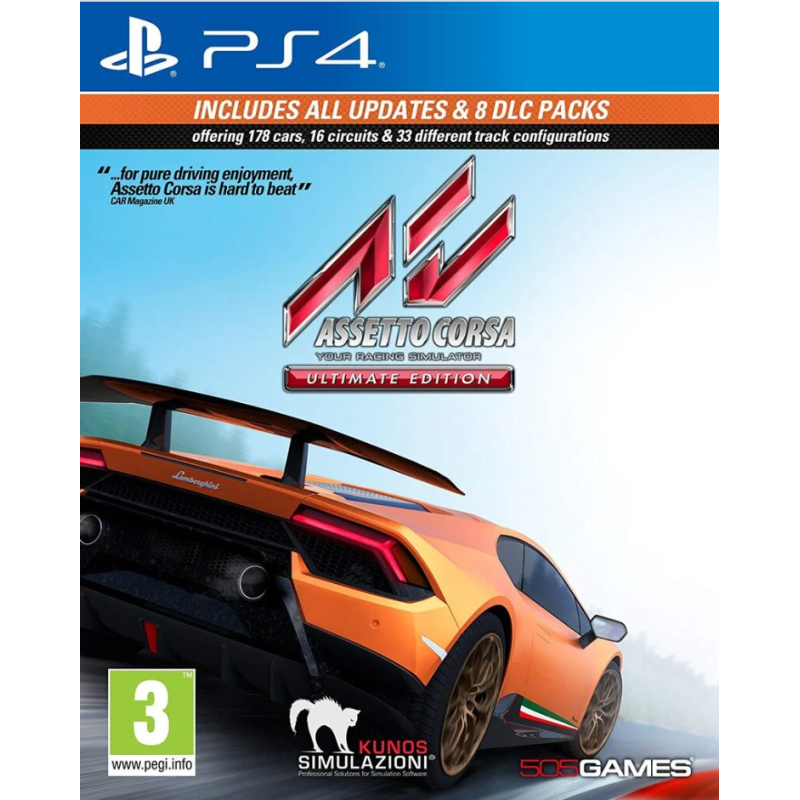 Assetto Corsa Ultimate Edition PS4