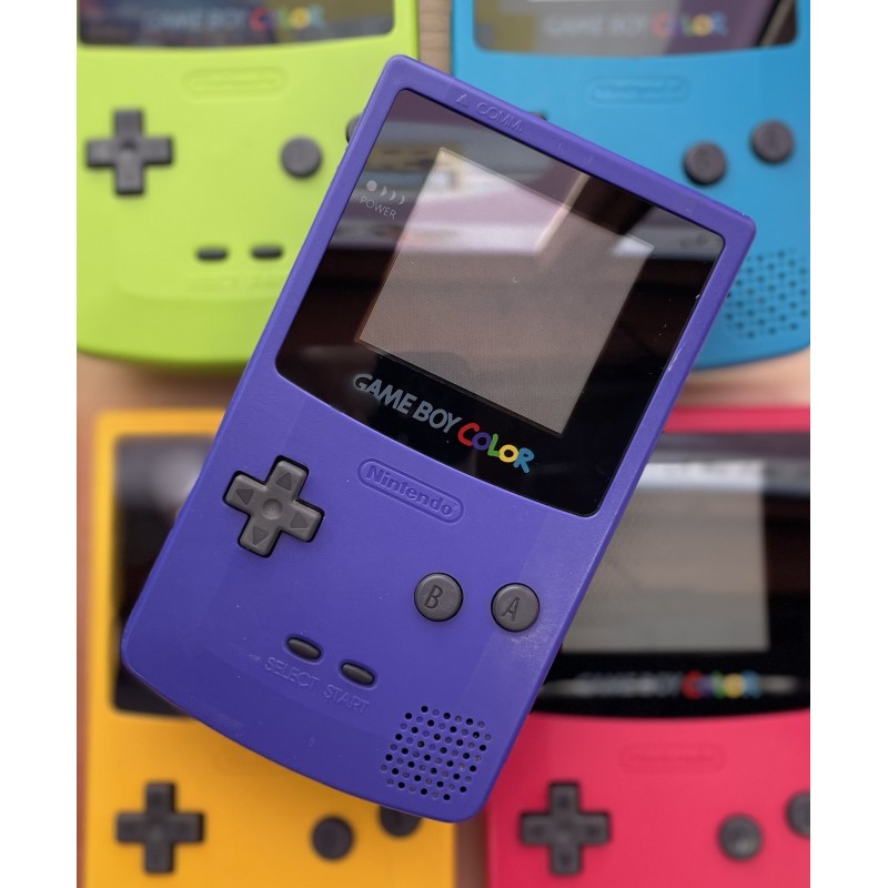 Nintendo Game Boy Color konsolė, Purple (Būklė - puiki)