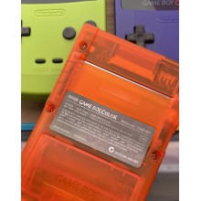 Nintendo Game Boy Color konsolė, Transparent Orange (Būklė - puiki)