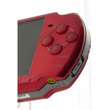 Sony PlayStation Portable PSP 3003 Red Konsolė, atrišta su 10+ žaidimais, NAUDOTA
