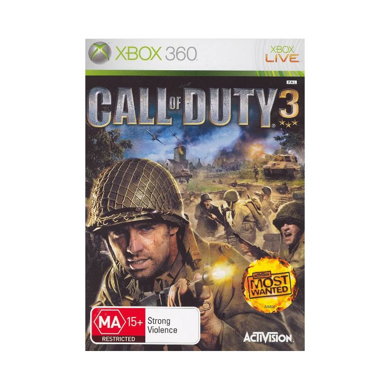 Call of Duty 3 Xbox 360