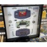 Nintendo Gameboy Advance GBA Console Display Photo Frame. Konsolės schema rėmelyje