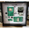 Nintendo Gameboy Pocket Console Display Photo Frame. Konsolės schema rėmelyje