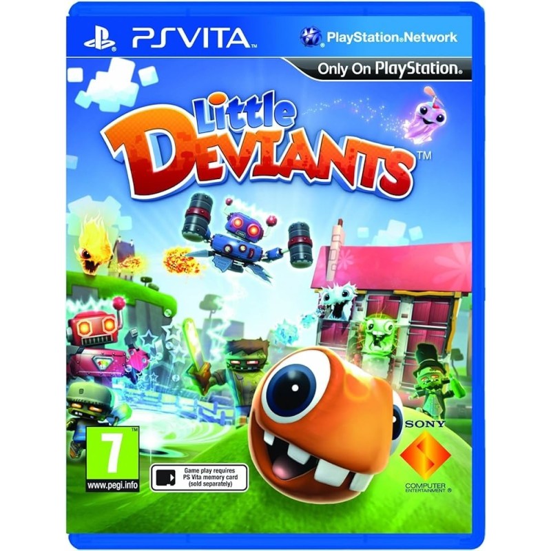 Little Deviants PS VITA (be dėžutės)