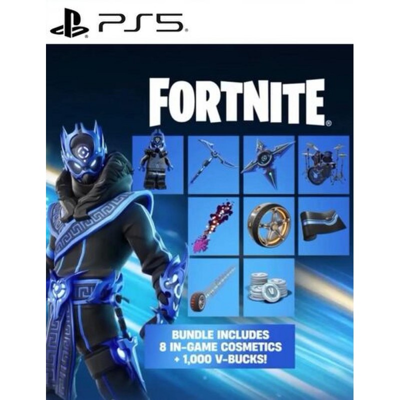 Fortnite Cobalt Star Bundle 1000 V-Bucks PS5