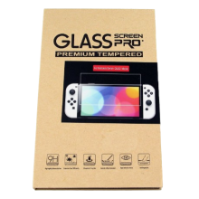 Skaidri ekrano apsauga, Screen Protector, Tempered Glass skirtas Nintendo Switch OLED, 2VNT