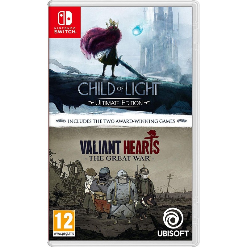 Child of Light: Ultimate Edition + Valiant Hearts: The Great War Nintendo Switch