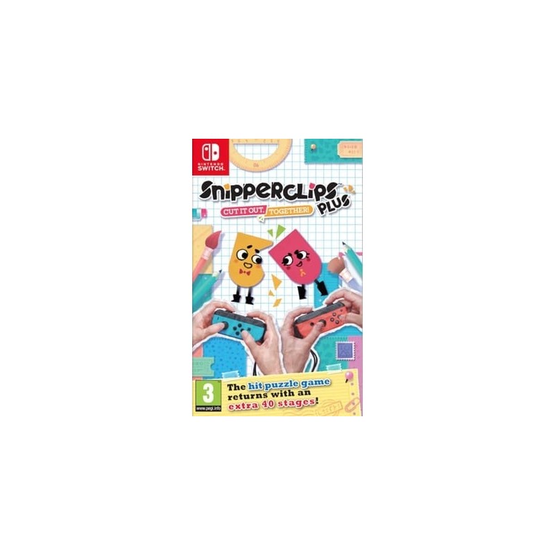 Snipperclips Plus Cut it out Together Nintendo Switch