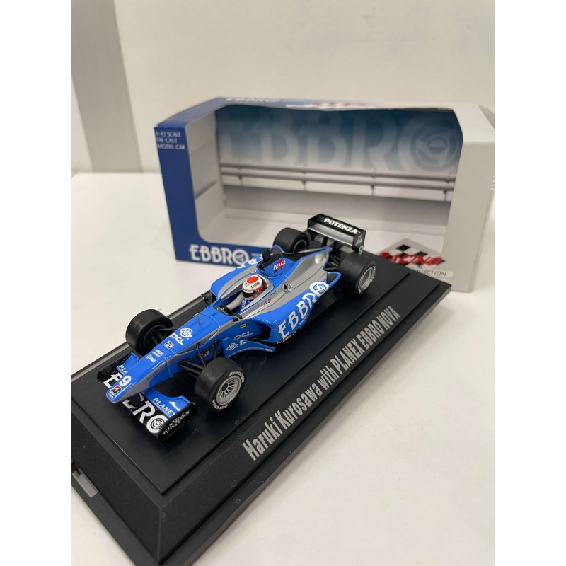 Haruki Kurosawa with Planex EBBRO Nova, 1:43, Formula Nipon 2003