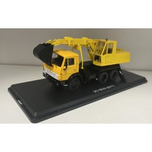 Kamaz 5511 Eskavatorius 1:43 SSM