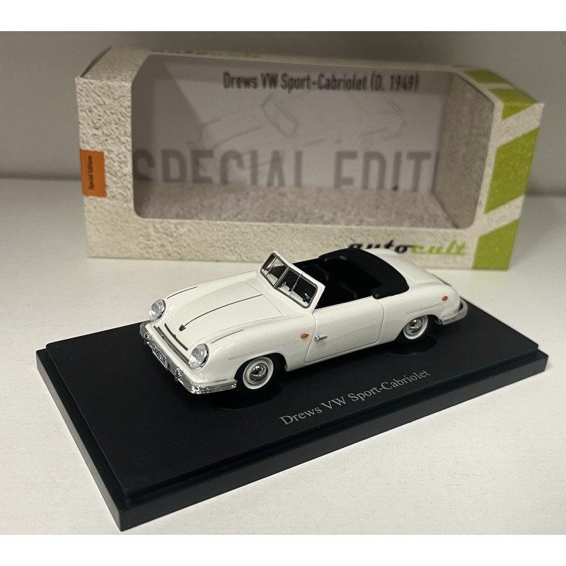 Volkswagen sport-cabriolet 1:43 Autocult