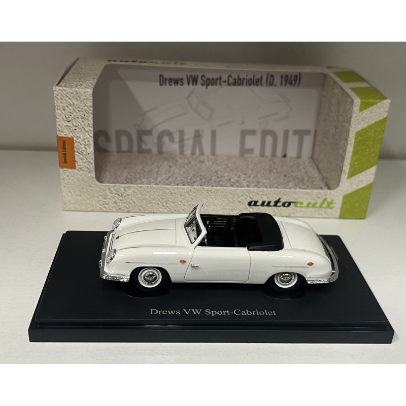 Volkswagen sport-cabriolet 1:43 Autocult