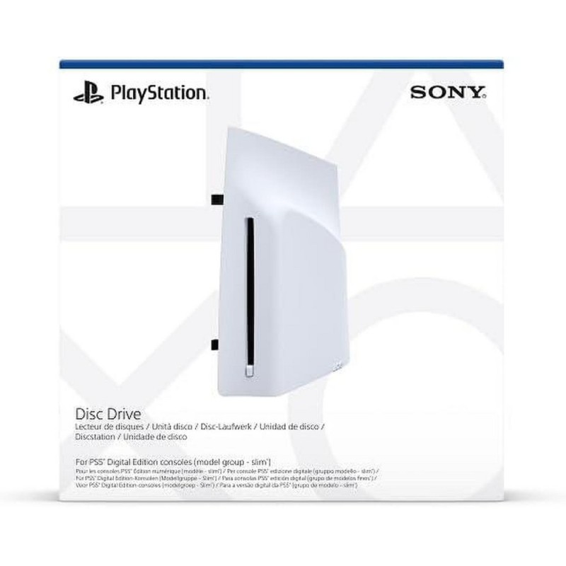 PlayStation 5 Slim/Pro Digital konsolei skirtas diskasukis, diskų skaitytuvas (PS5 Disc drive)