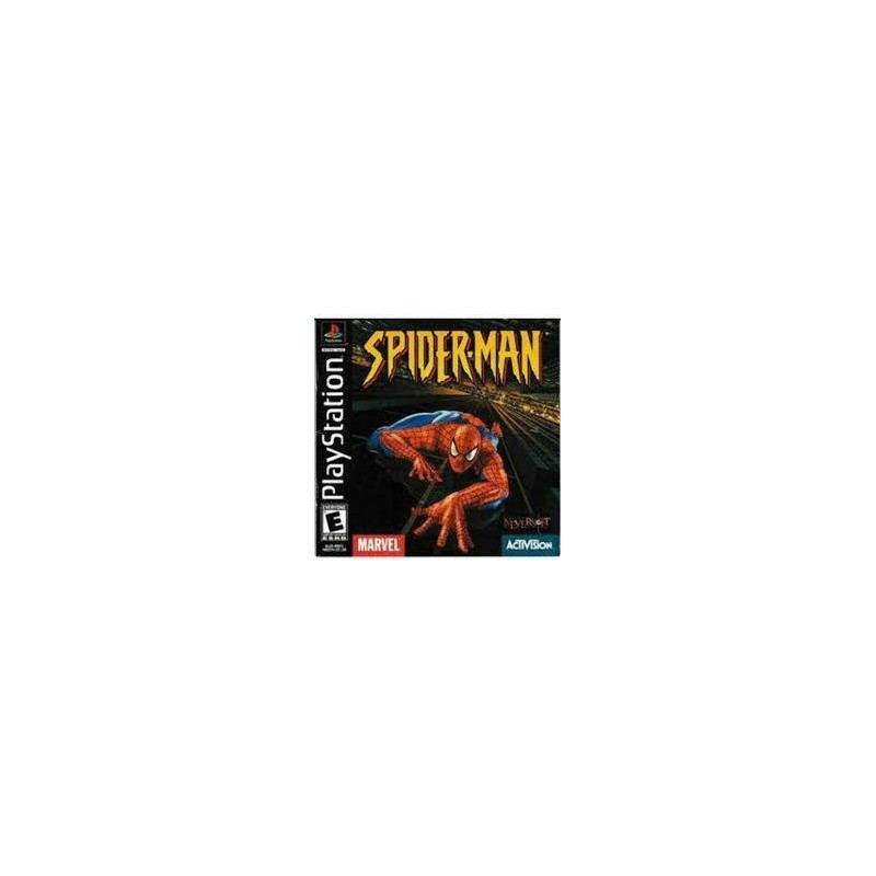 Spider-Man PS1 TIK diskas