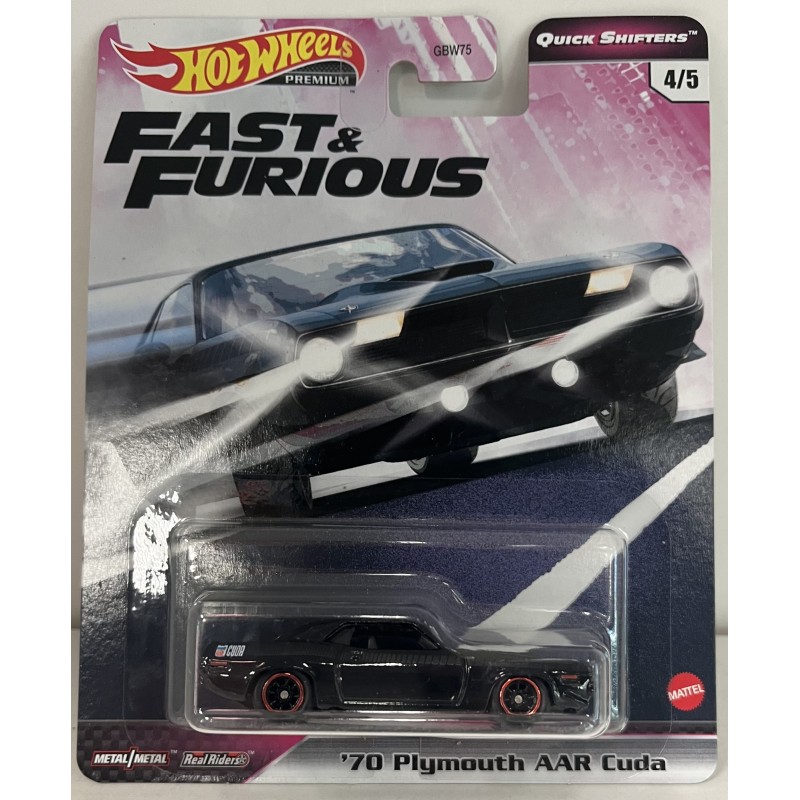 Plymouth AAR cuda HW premium 1:64