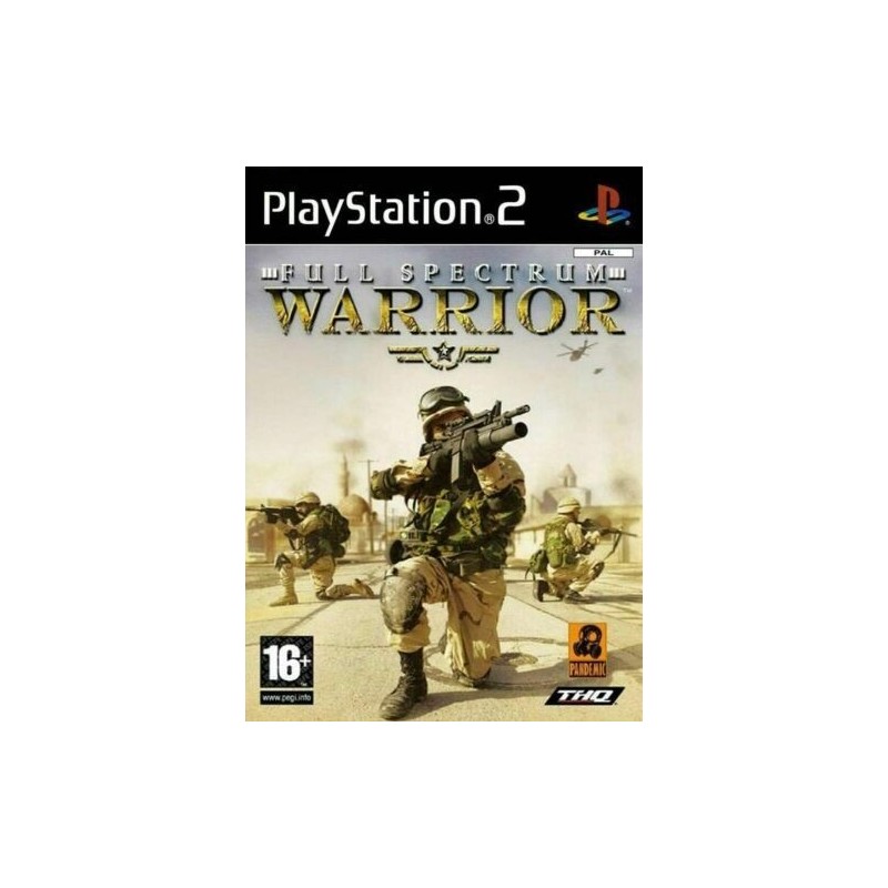 Full Spectrum Warrior PS2 (Spausdintu viršeliu)