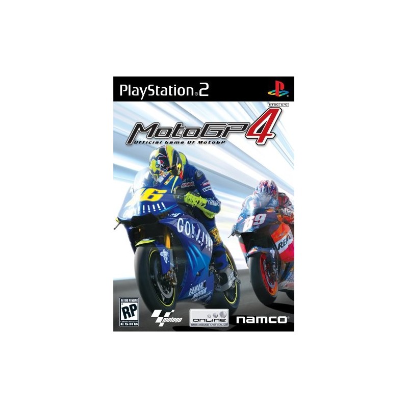 Moto GP4 PS2 (Spausdintu viršeliu)