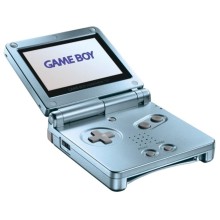 Game Boy Advance SP Pearl Blue