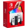 Nintendo Switch OLED konsolė (su baltais Joy-Con), 512GB. Atrišta (su žaidimais viduje). NAUJA