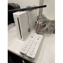 Nintendo Wii konsolė (RVL-001(EUR)) + kamera + 2 pulteliai + laidai NAUDOTA